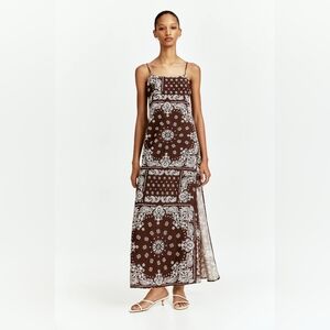 Tie-Detail Maxi Dress